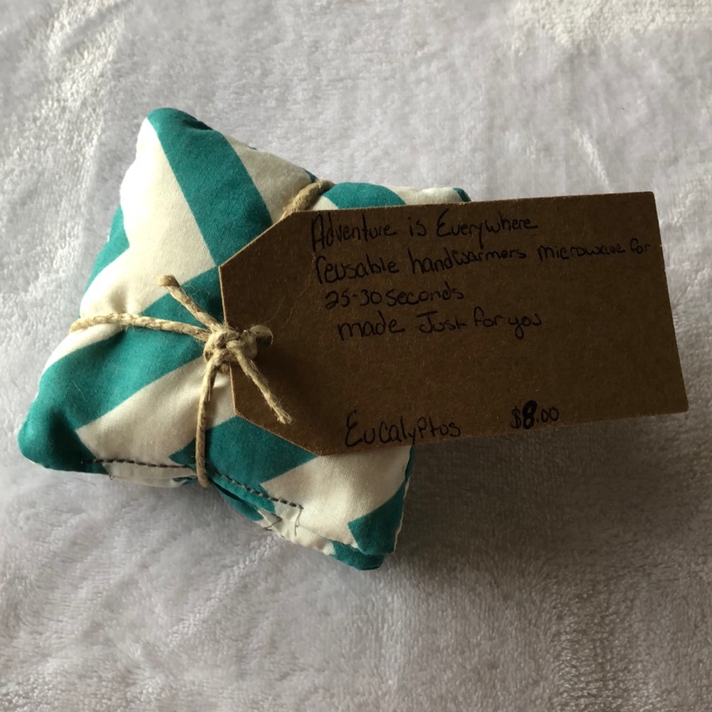 Handmade reusable handwarmers